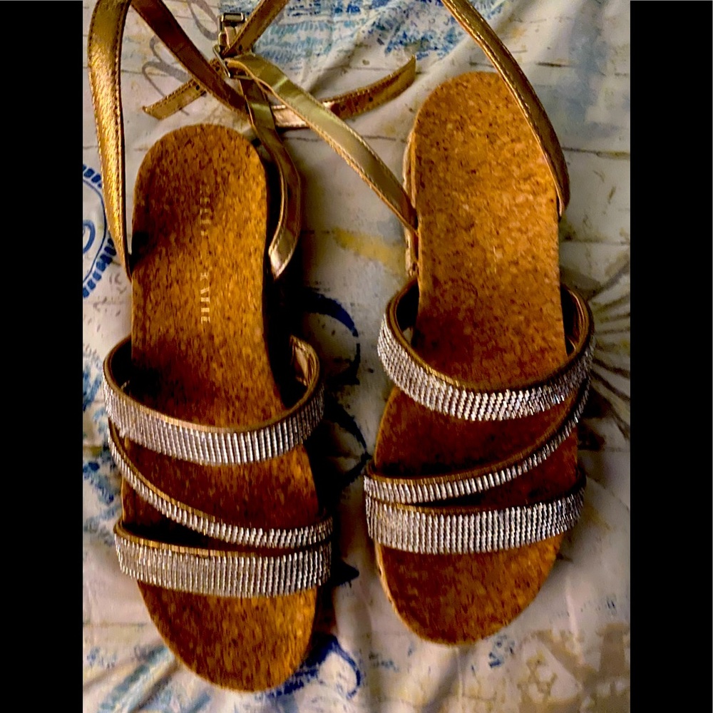 Rhinestone sandals